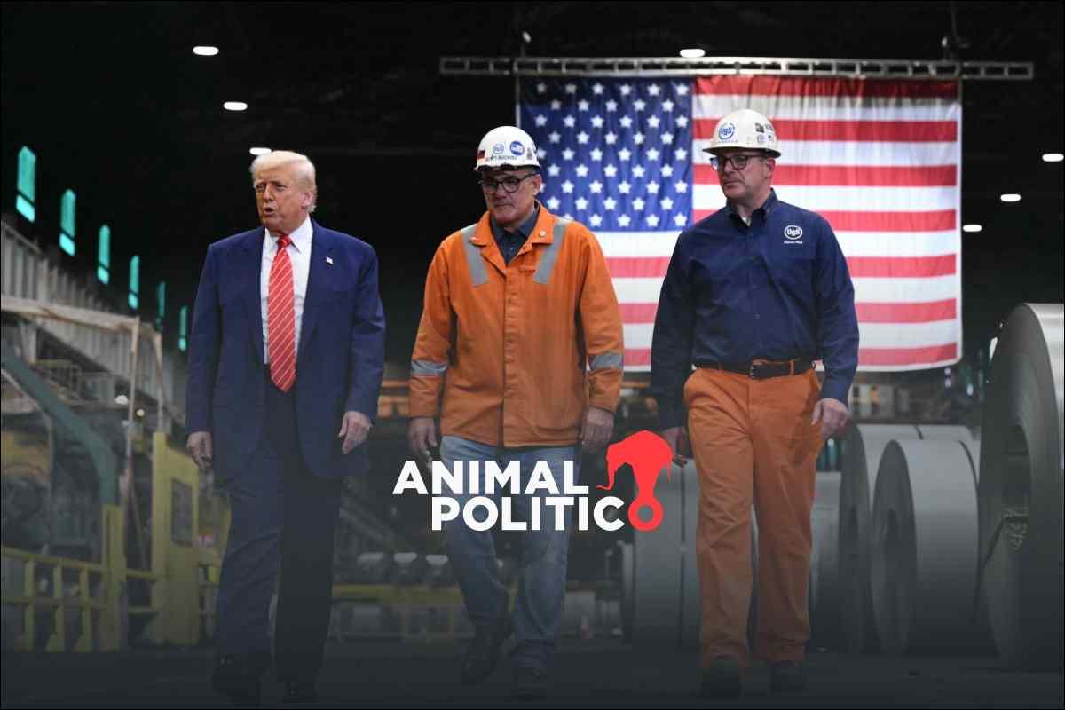 Trump prevé aumentar aranceles al acero “para defender producción nacional”; pasarán del 25 al 50%