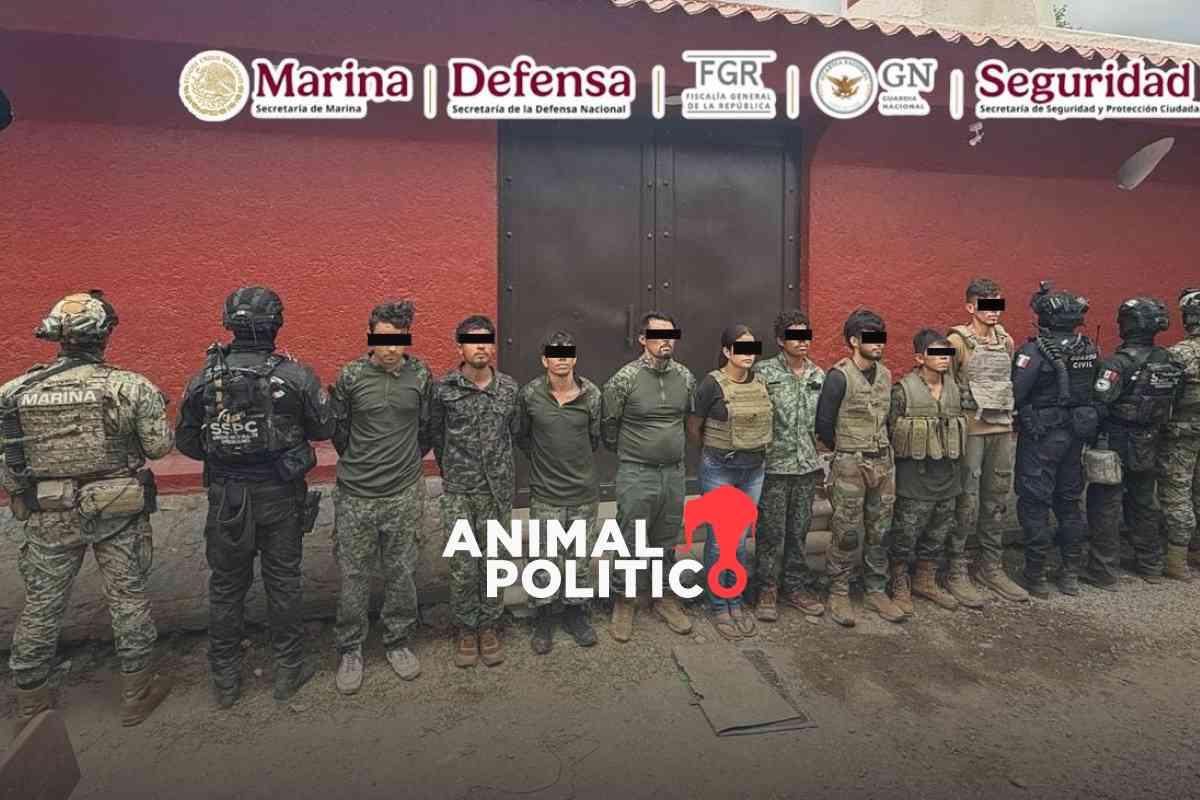 Operativo de la Marina en Michoacán deja 12 presuntos agresores muertos y 9 detenidos